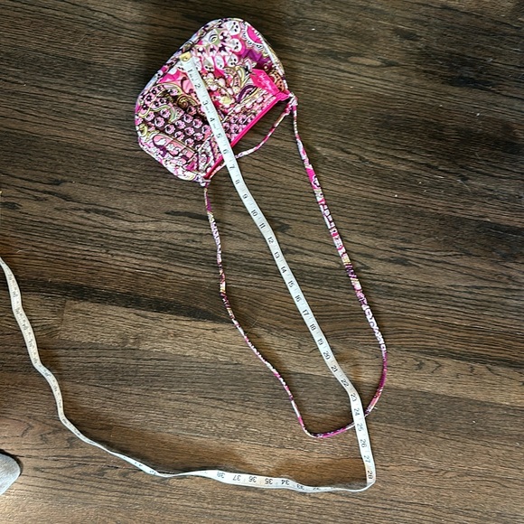 Vera Bradley Frannie bag In Very Berry Paisley retired EUC - Picture 5 of 10